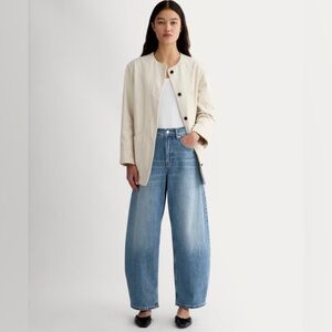 Everlane Way High Curve Arc Jean Mid Wash High Rise 27 R EUC